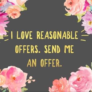 ✨ACCEPTING REASONABLE OFFERS ✨
